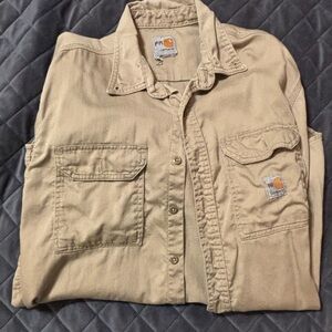 Carhartt Men's Tan Shirt